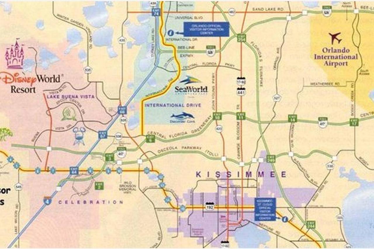 3 Bedroom Resort Style Condo, 3 Miles To Disney! คิสซิมมี ภายนอก รูปภาพ